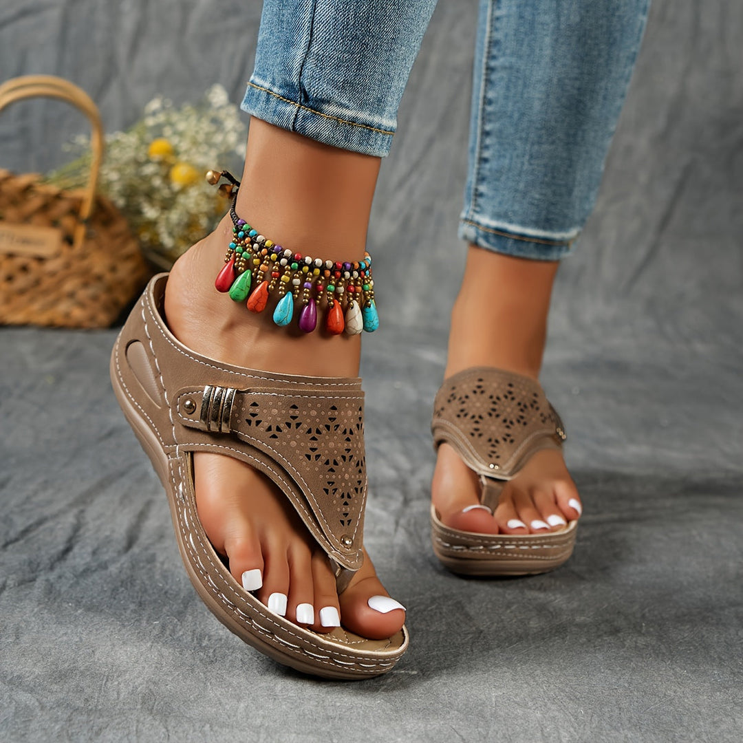 Miraya Enkle Sandaler