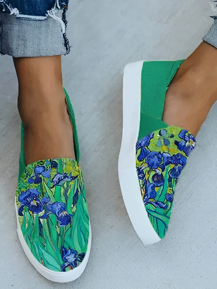 Jorill | Van Gogh Iriser Print Canvas Sko