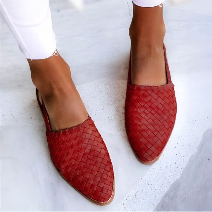 Tindra | Slingback chic i tekstil