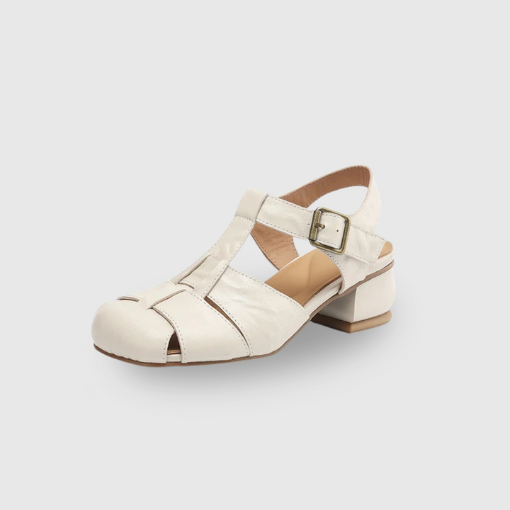 Coralia Chunky Heel Sko