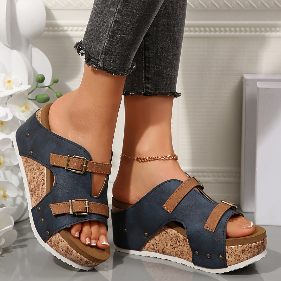 Harbor Buckle Comfort Hælstøtte Sandaler