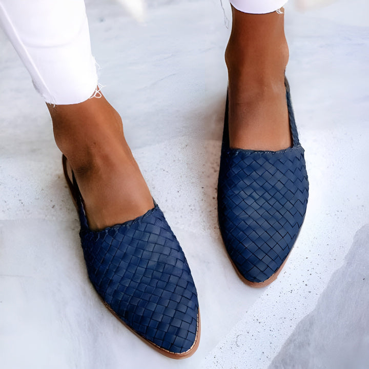 Tindra | Slingback chic i tekstil