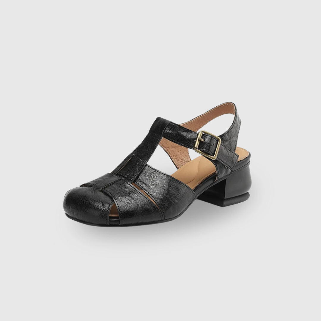 Coralia Chunky Heel Sko