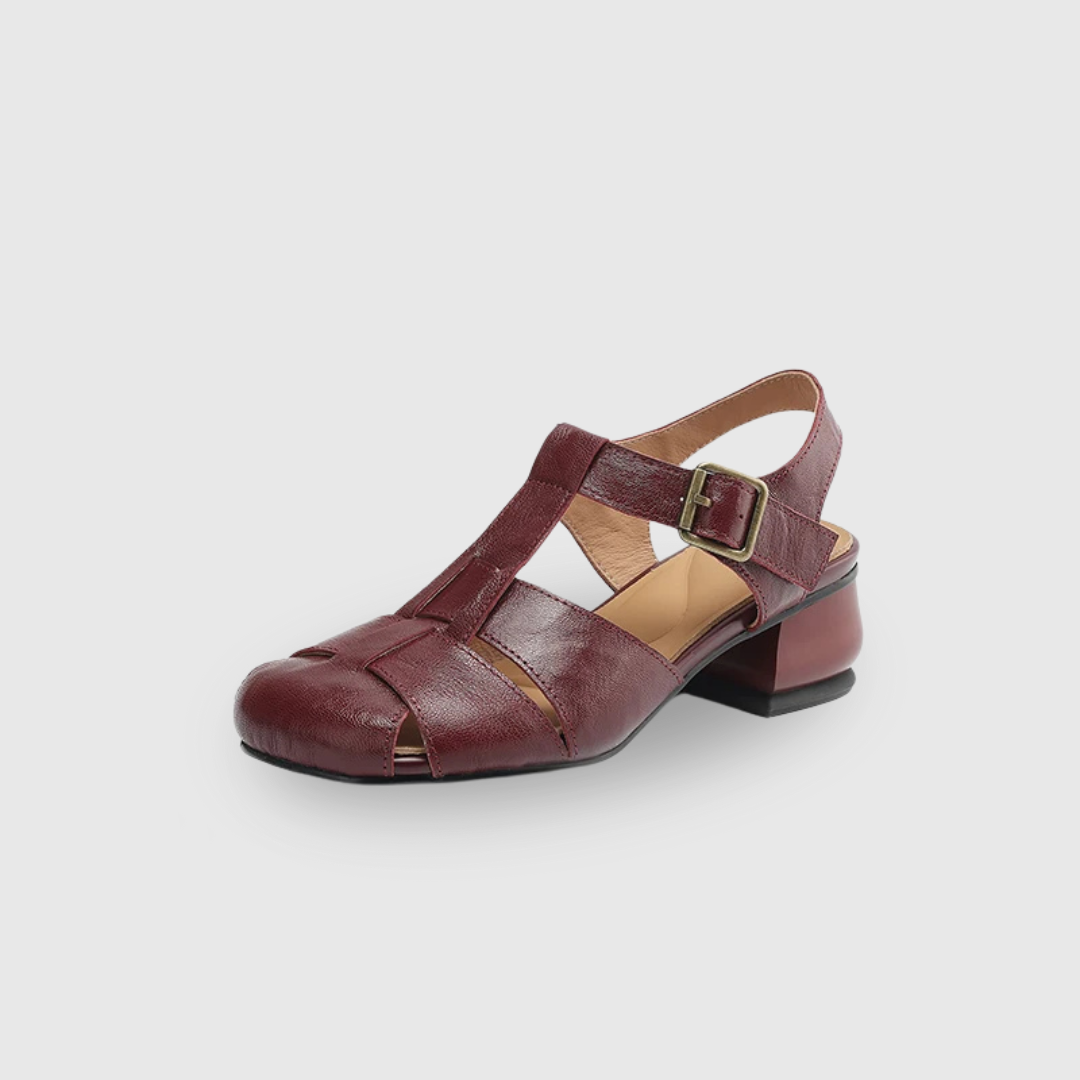 Coralia Chunky Heel Sko