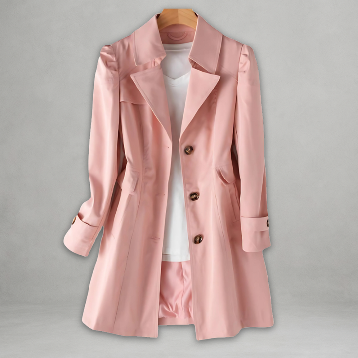 Elina | Trendy Vårtrenchcoat