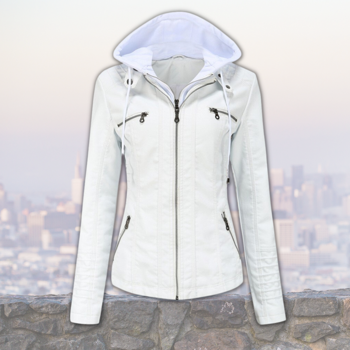 Elindra | Elegant Jakke med Hette