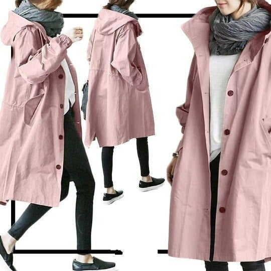 Mandy - Stilig Vanntett Trench Coat