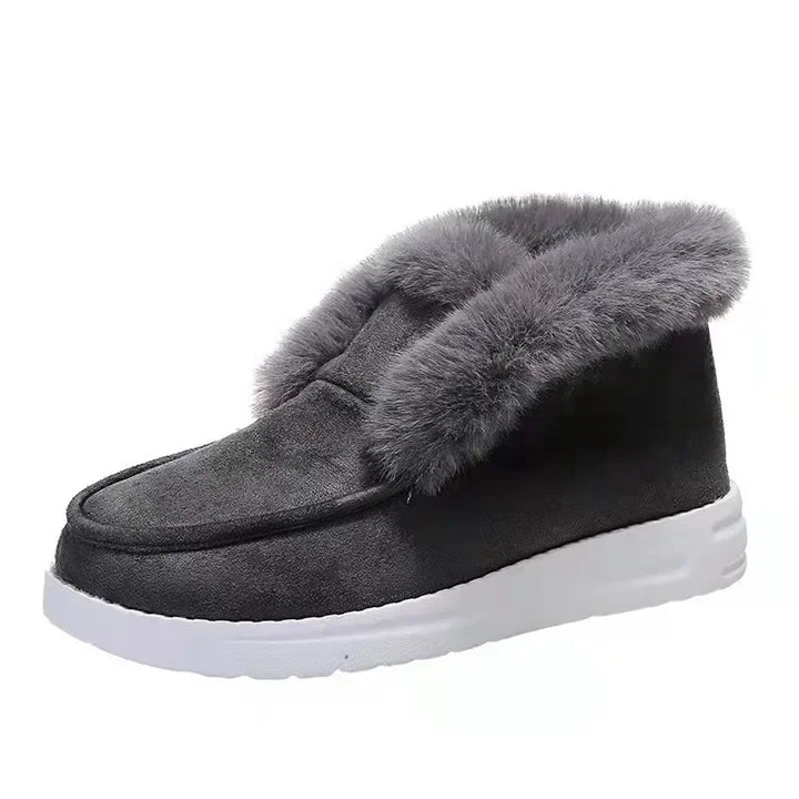OrthoChic – Kvinne Plush Slip-On Støvler