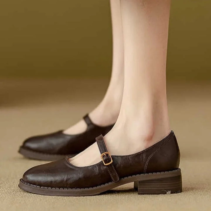 Aadelina | Klassisk Komfort Mary Janes