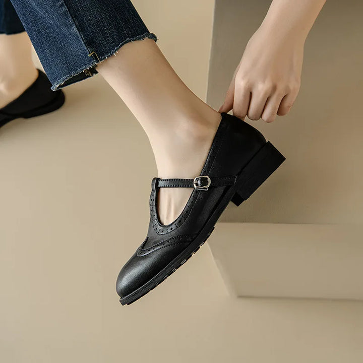 Aasfrøy™ | Elegant T-Rem Mary Janes
