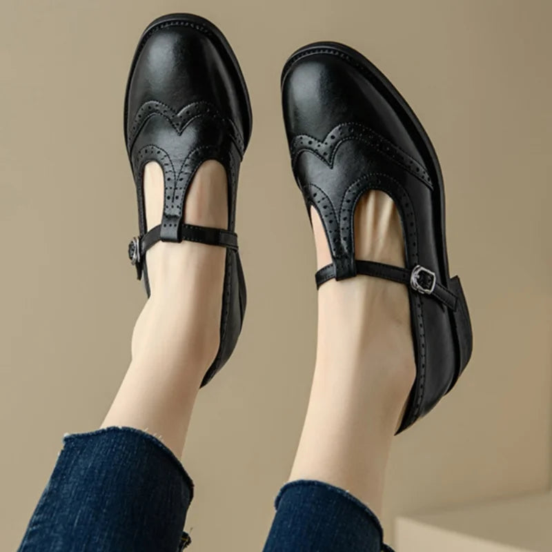 Aasfrøy™ | Elegant T-Rem Mary Janes