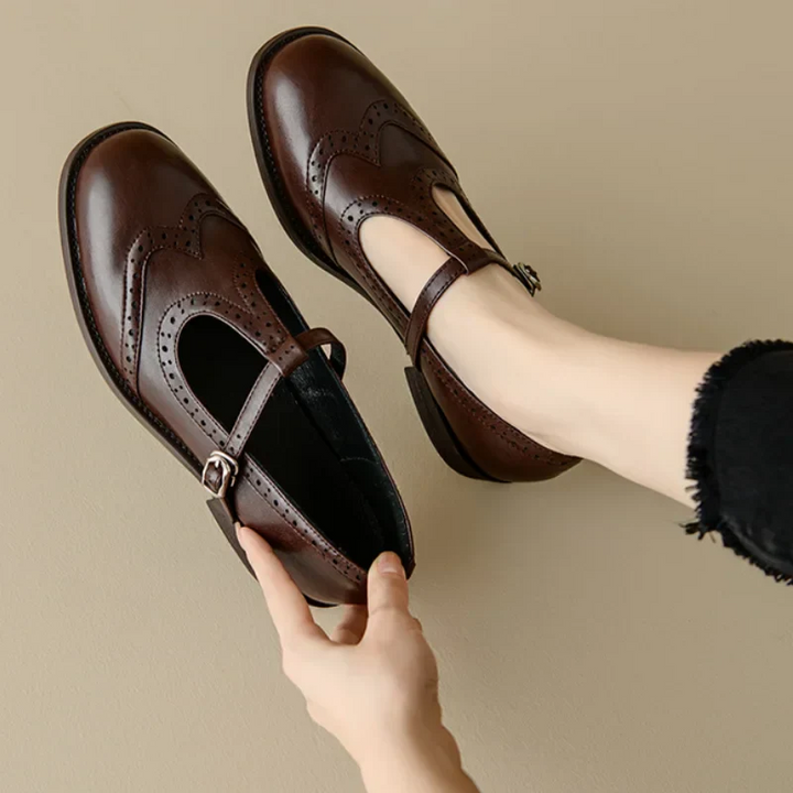 Aasfrøy™ | Elegant T-Rem Mary Janes