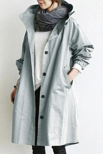 Mandy - Stilig Vanntett Trench Coat