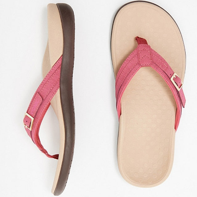Ortopediske Bue Støtte Flip Flops Dame