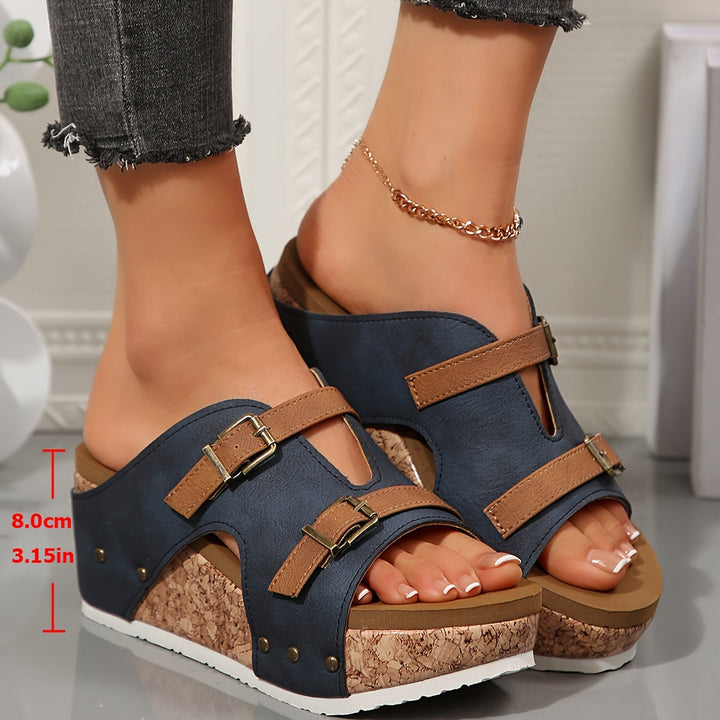 Harbor Buckle Comfort Hælstøtte Sandaler