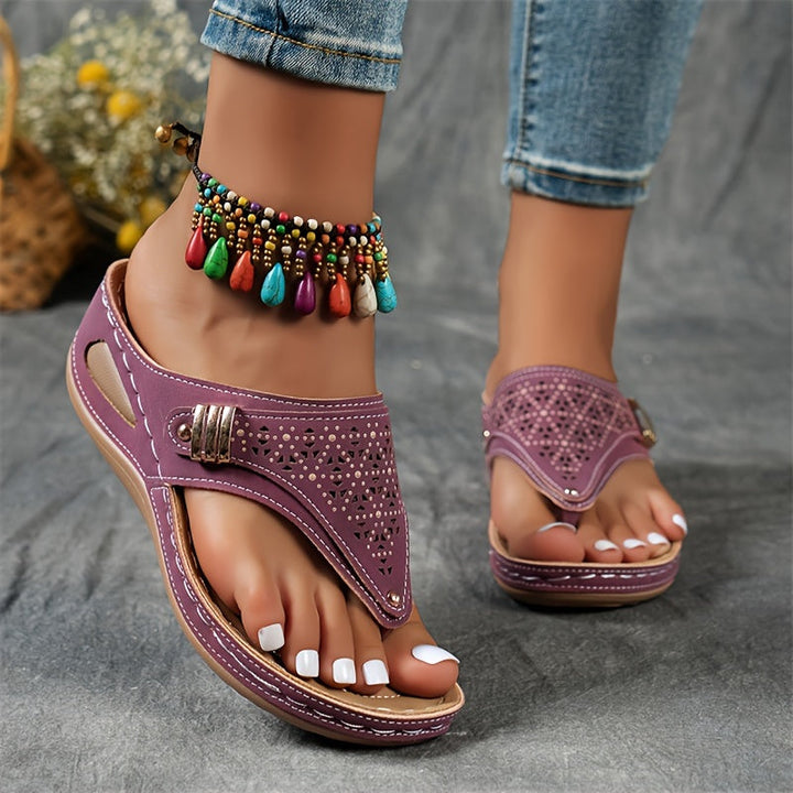 Miraya Enkle Sandaler