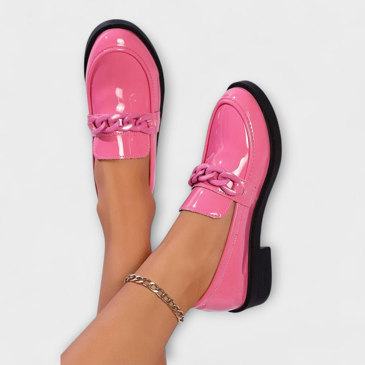 Lumi | Loafers med kjedetrem