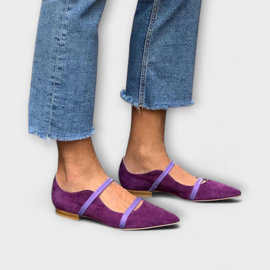Waverly | Spisse flats med doble stropper