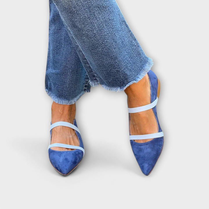 Waverly | Spisse flats med doble stropper