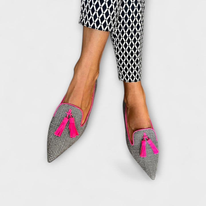 Yara | Spisse loafers med dusker