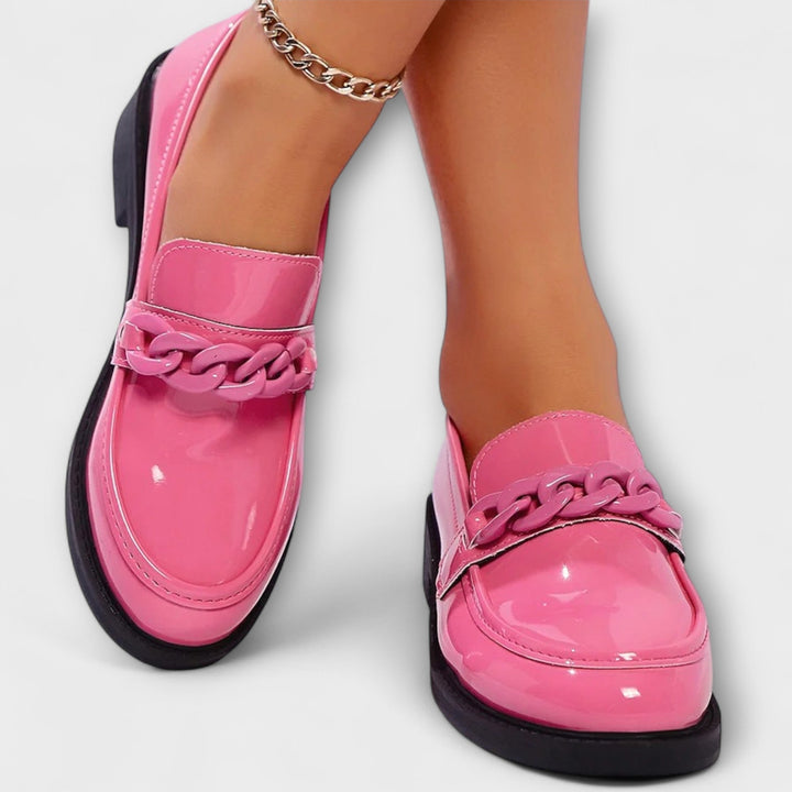 Lumi | Loafers med kjedetrem
