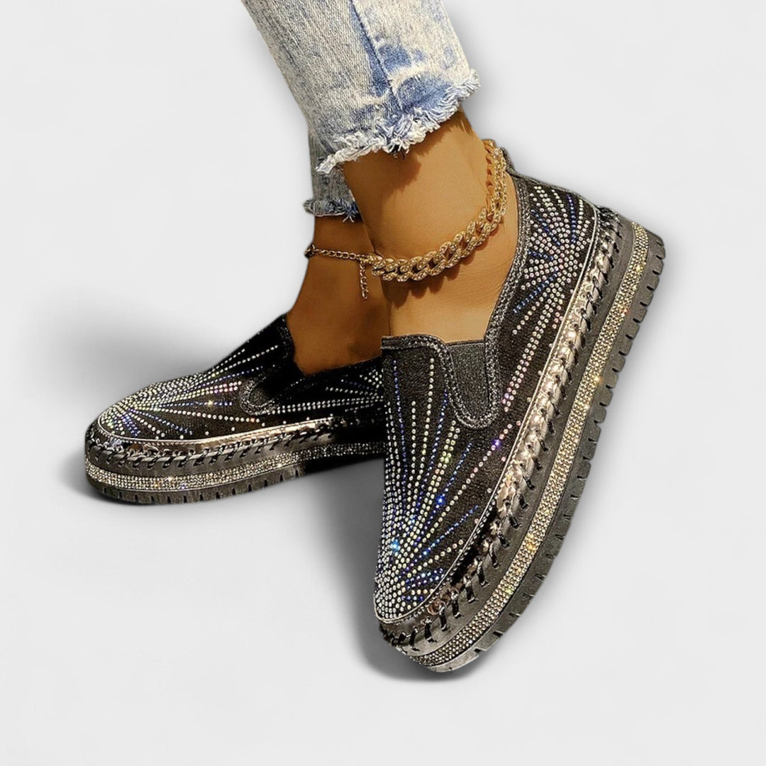 Sable | Slip-on med glitrende steindetaljer