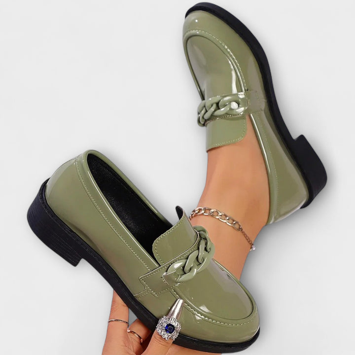 Lumi | Loafers med kjedetrem