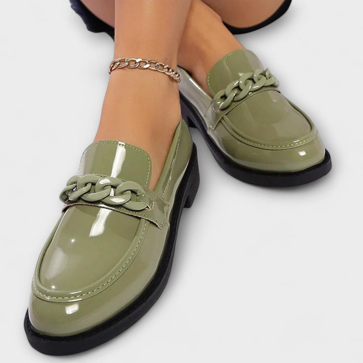 Lumi | Loafers med kjedetrem
