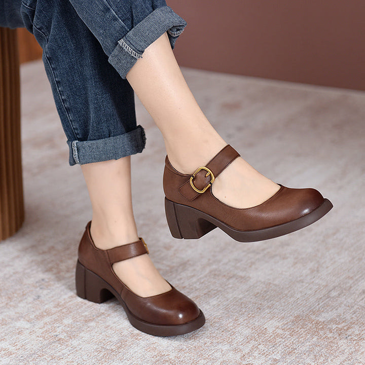Hallgunn™ | Agnes Skinn Mary Janes