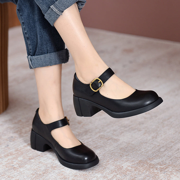 Hallgunn™ | Agnes Skinn Mary Janes
