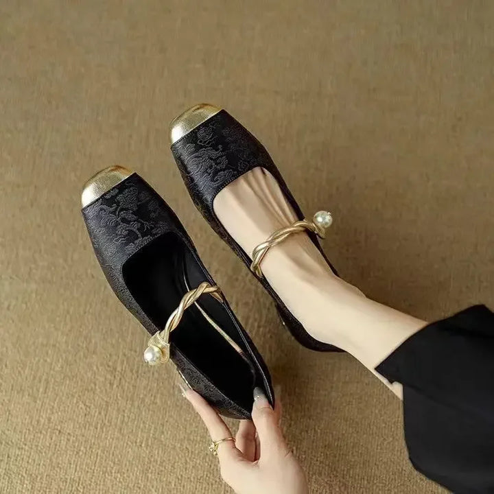 Signa | Elegante Ballerinasko med Detaljer