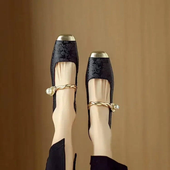 Signa | Elegante Ballerinasko med Detaljer