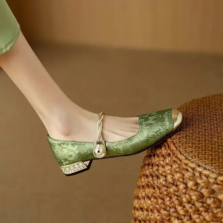 Signa | Elegante Ballerinasko med Detaljer