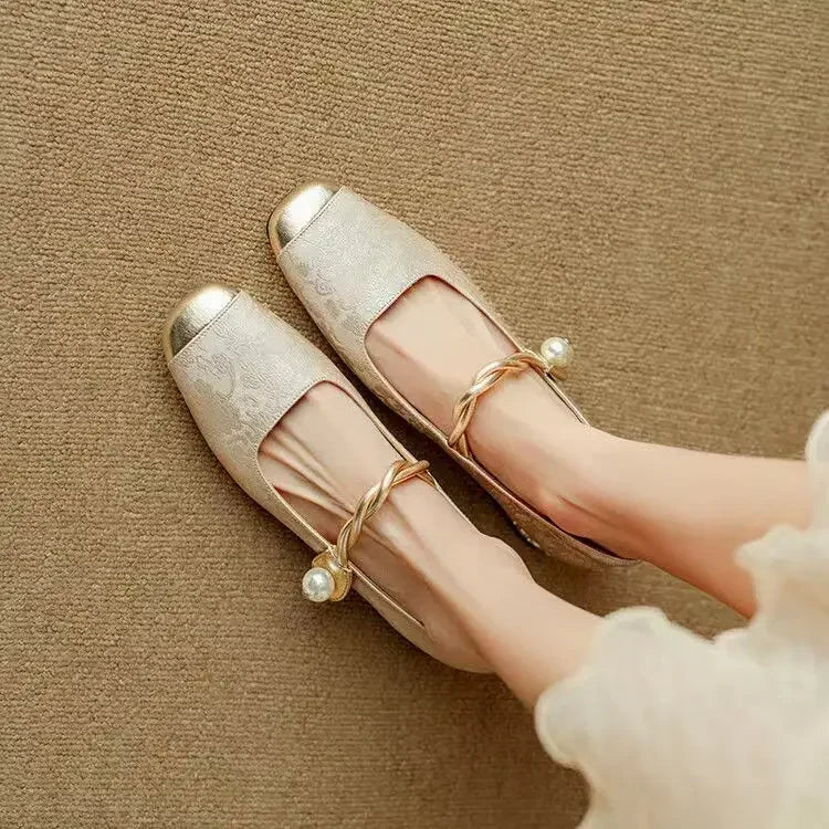 Signa | Elegante Ballerinasko med Detaljer