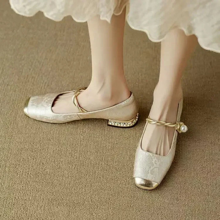 Signa | Elegante Ballerinasko med Detaljer