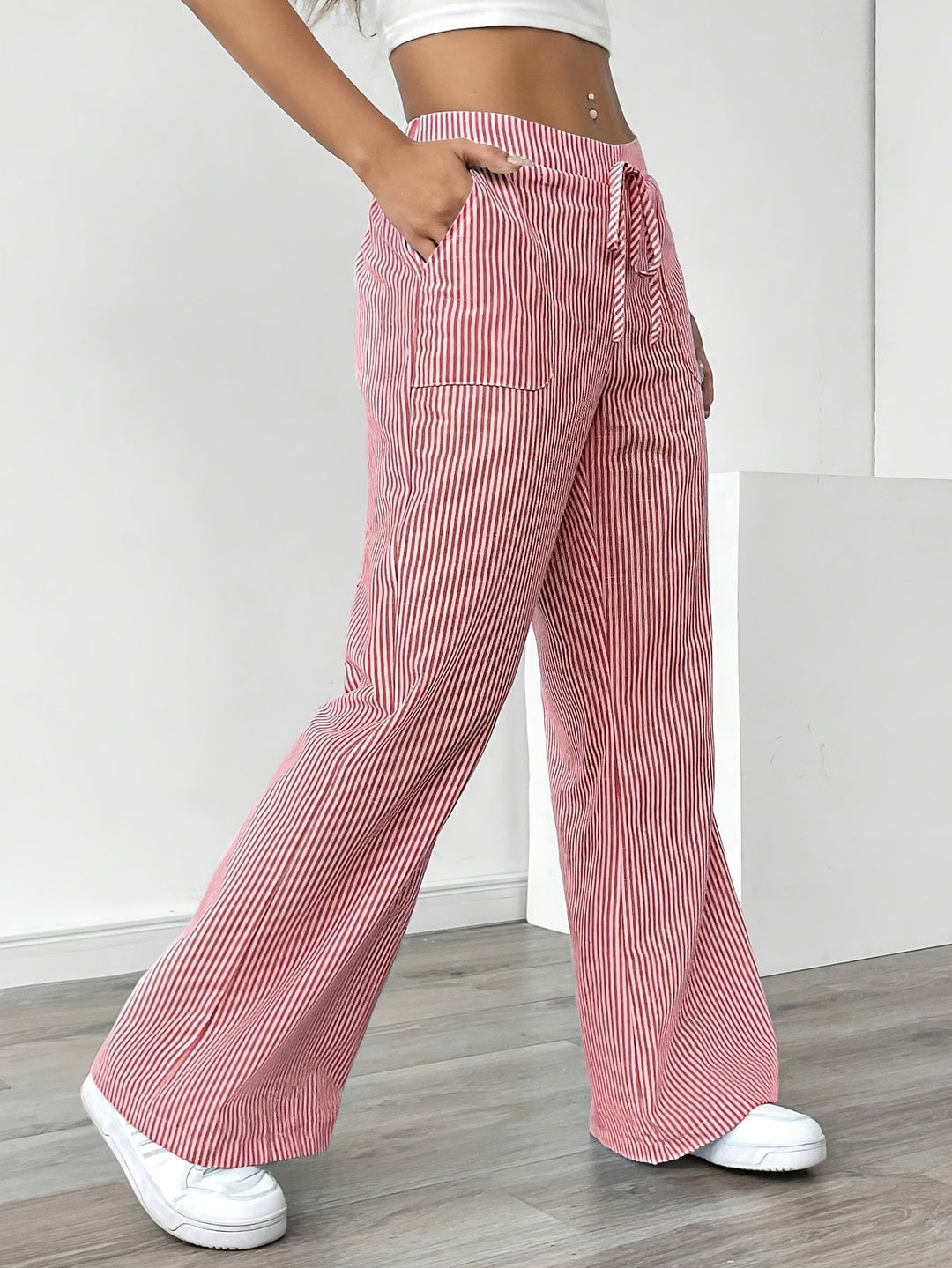 Gulia™ | Casual Dame Sommerbukse med Vide Ben