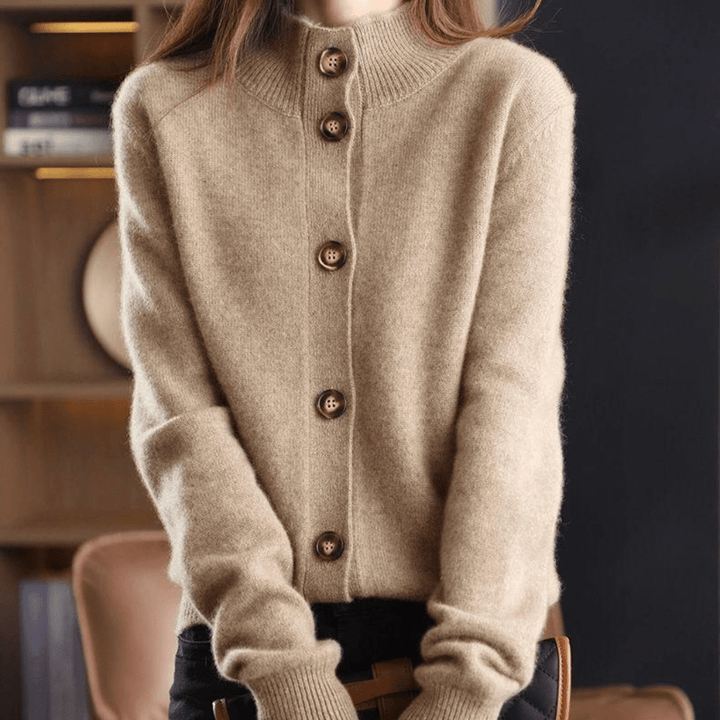 Anny - Luksuriøs Cashmere Strikket Cardigan