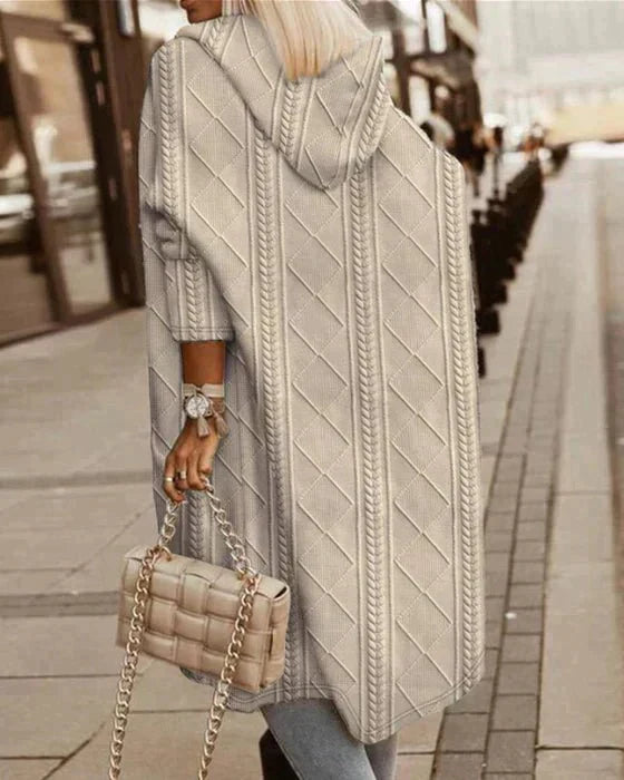 Jelone – Forlenget Hette Cardigan