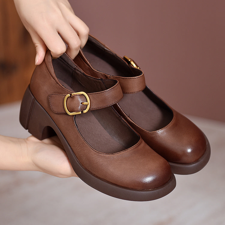 Hallgunn™ | Agnes Skinn Mary Janes