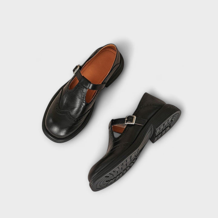Isla | Elegante Mary Janes i skinn